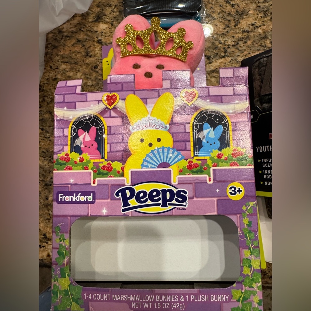 Peeps Princess Plush & Easter Holiday Candy Gift Box